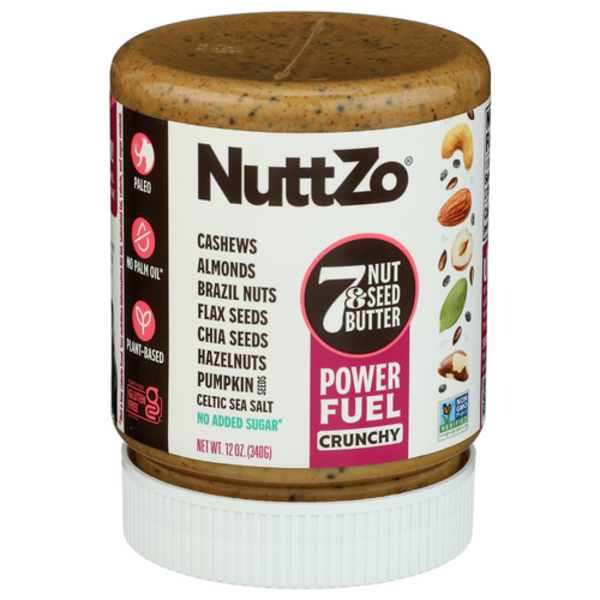 Nuttzo Power Fuel Crunchy Nut Butter