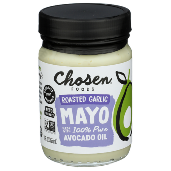 Chosen Foods Roasted Garlic Mayo Made With Avocado Oil