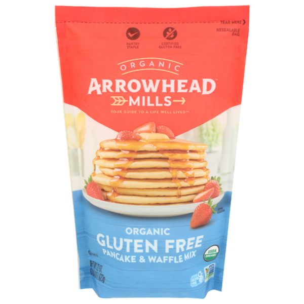 Arrowhead Mills Organic Gluten Free Pancake And Waffle Mix