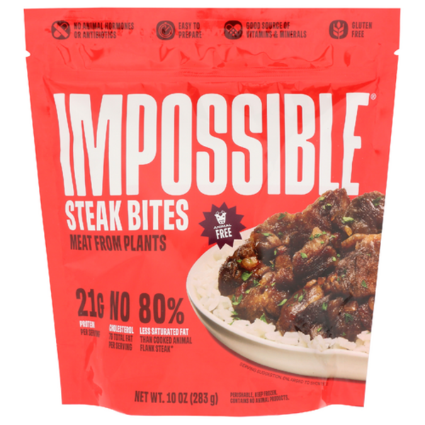 Impossible Steak Bites Meat From Plants