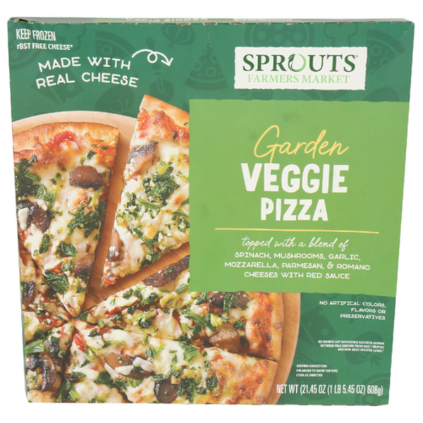 Sprouts Garden Veggie Pizza