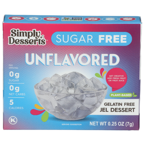 Simply Delish Unflavored Jel Dessert