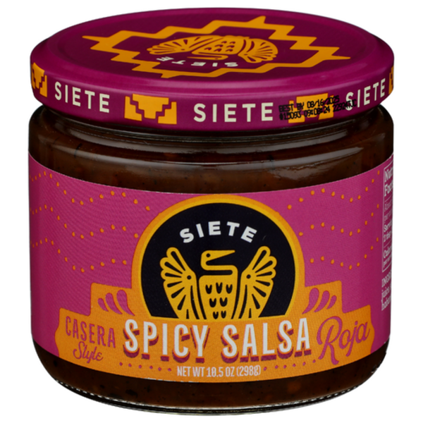 Siete Casera Style Spicy Salsa