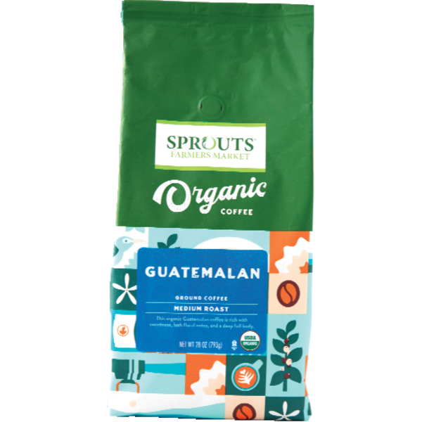 Sprouts Organic Guatemalan Ground Coffee
