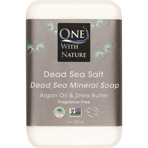 One With Nature Dead Sea Salt Bar Soap