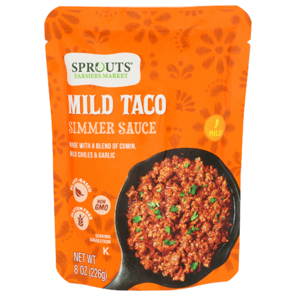 Sprouts Mild Taco Simmer Sauce