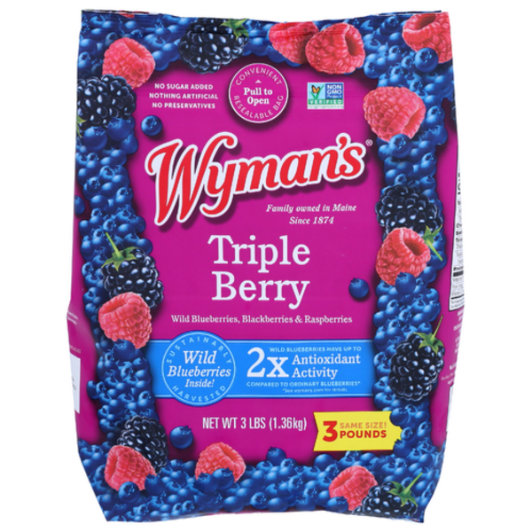 Wyman's Frozen Triple Berry Blend