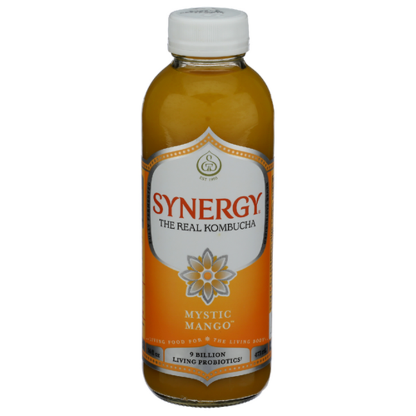 Gt's Living Foods Synergy Mystic Mango Kombucha