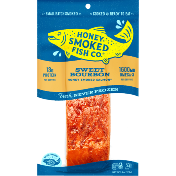 Honey Smoked Fish Co Sweet Bourbon Honey Smoked Salmon