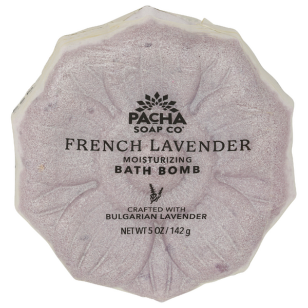 Pacha Soap Co French Lavender Froth Bath Bomb