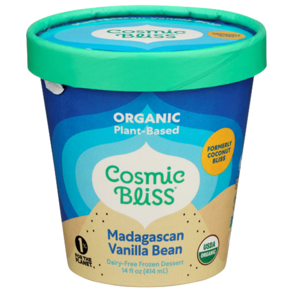 Cosmic Bliss Organic Madagascan Vanilla Bean Frozen Dessert