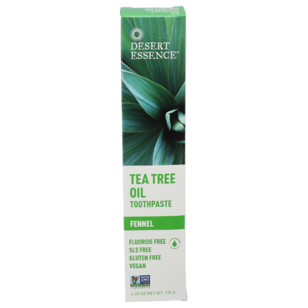 Desert Essence Tea Tree Fennel Toothpaste
