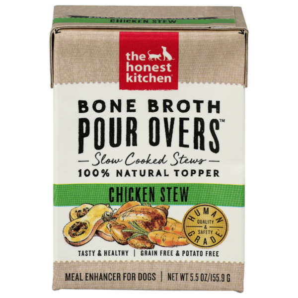 The Honest Kitchen Chicken Grain Free Stew Bone Broth Pour Overs