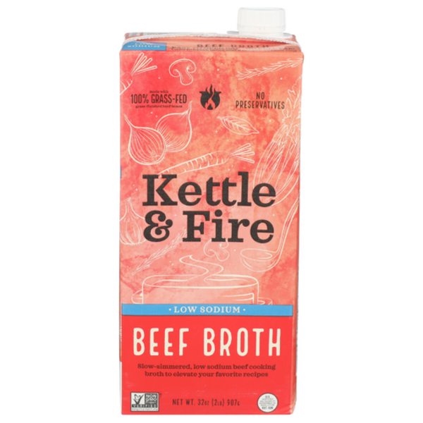 Kettle & Fire Low Sodium Beef Broth