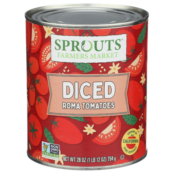 Sprouts Diced Tomatoes