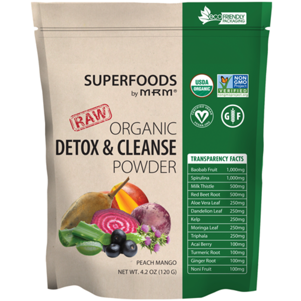 Mrm Raw Organic Detox & Cleanse Powder