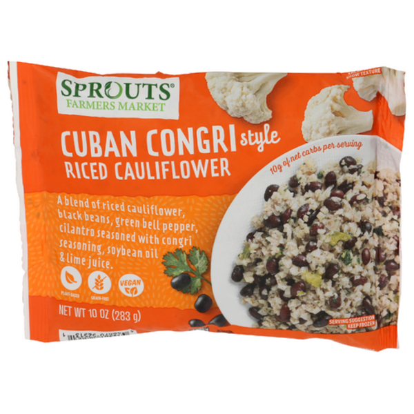 Sprouts Cuban Congri Riced Cauliflower