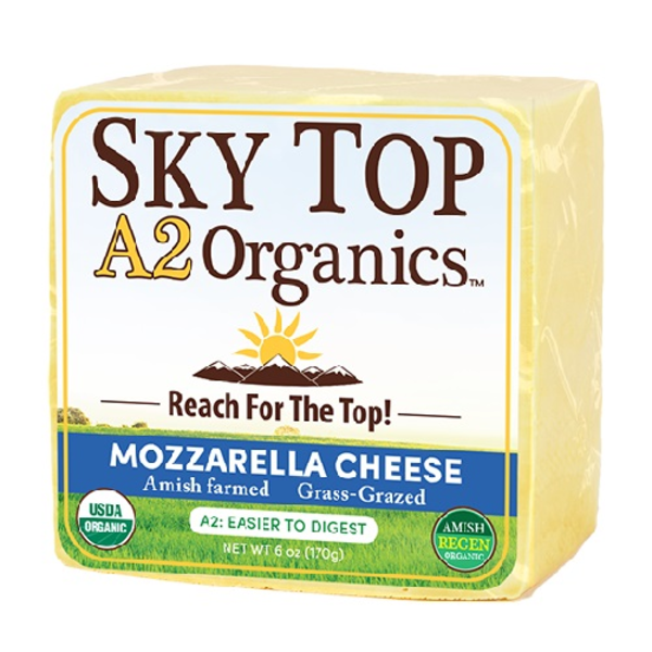 Sky Top Organics Organic A2 Mozzarella Cheese