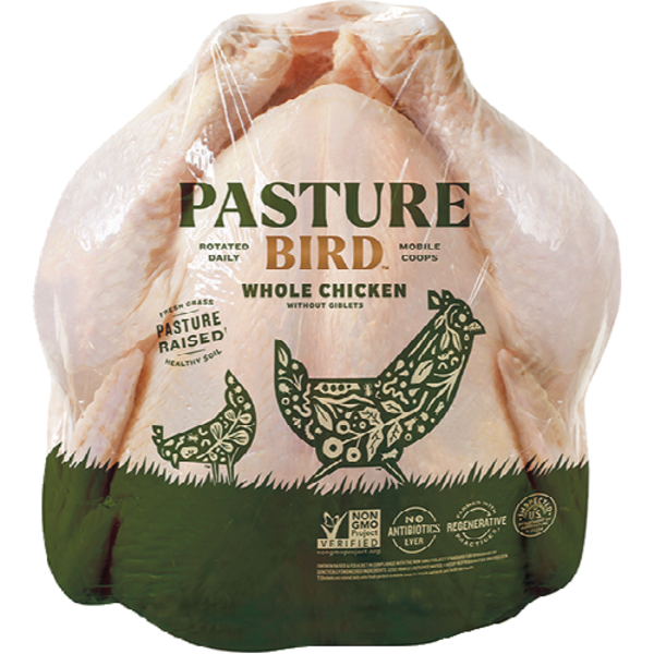 Pasture Bird Pasture Raised Whole Chicken Without Giblets No Antibiotics Ever