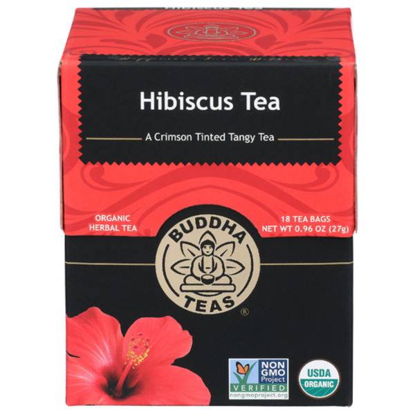 Buddha Teas Organic Hibiscus Tea 18 Bags