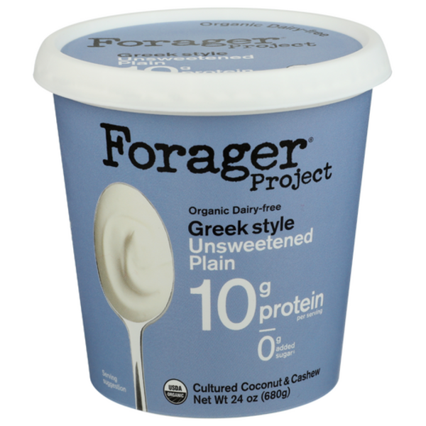 Forager Project Organic Unsweetened Plain Greek Style Coconut & Cashew Yogurt