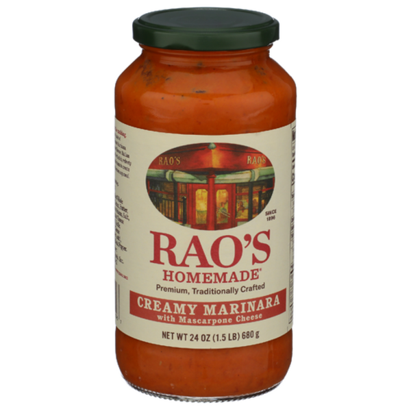 Rao's Homemade Creamy Marinara Pasta Sauce