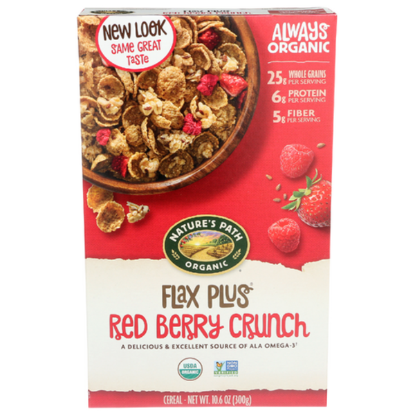 Nature's Path Flax Plus Organic Red Berry Cereal
