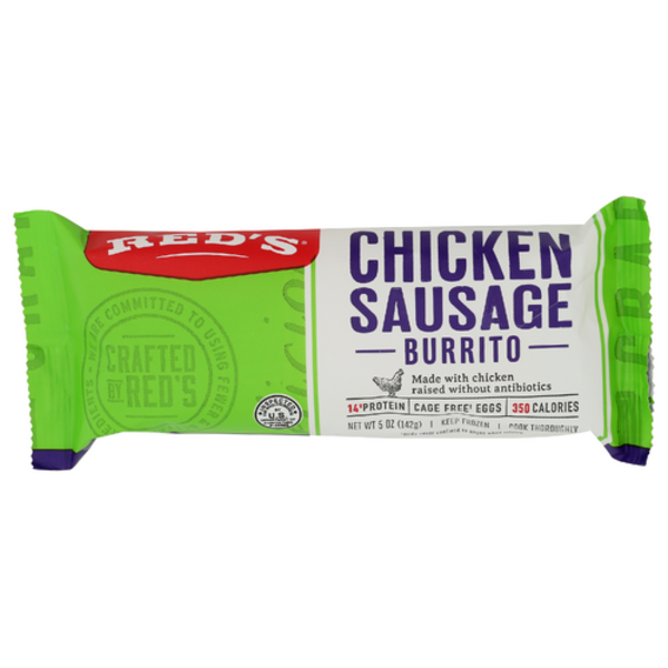 Red's All Natural Chicken Sausage Breakfast Burrito