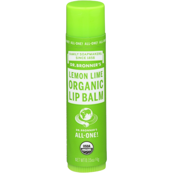 Dr. Bronner's Lemon Organic Lip Balm