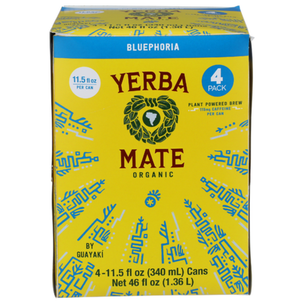 Guayaki Yerba Madre Organic Bluephoria 4 Pack