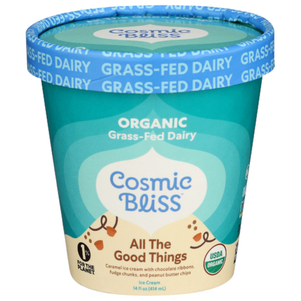 Cosmic Bliss Organic All The Good Things Grass-Fed Dairy Ice Cream