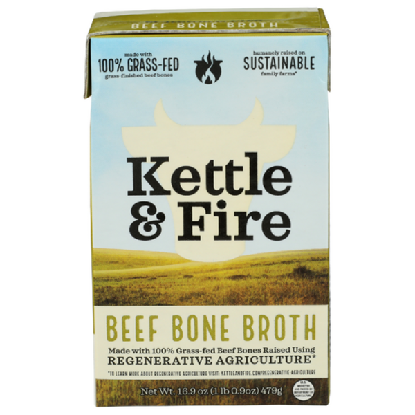 Kettle & Fire Beef Bone Broth Made Using Regenerative Agriculture
