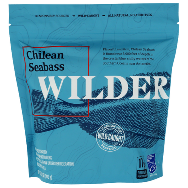 Wilder Seafood Wild Caught Chilean Seabass Portions