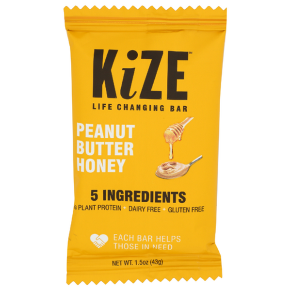 Kize Peanut Butter Honey Life Changing Bar