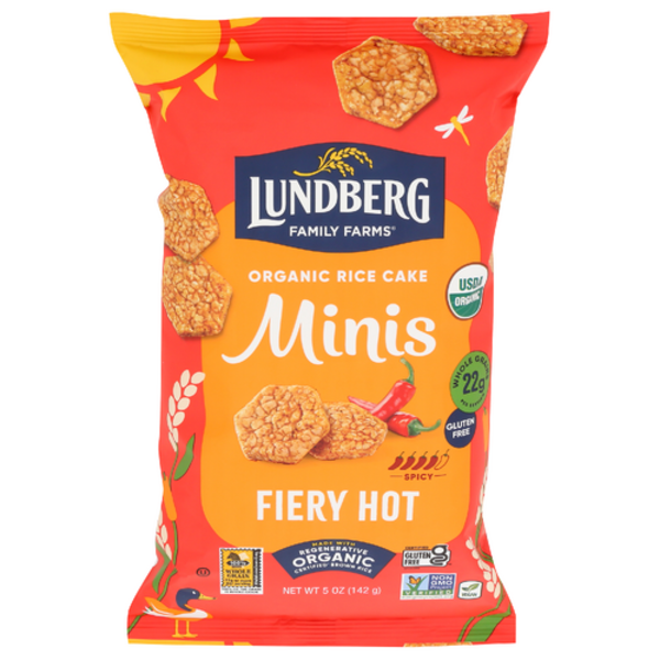 Lundberg Organic Firey Hot Mini Rice Cakes