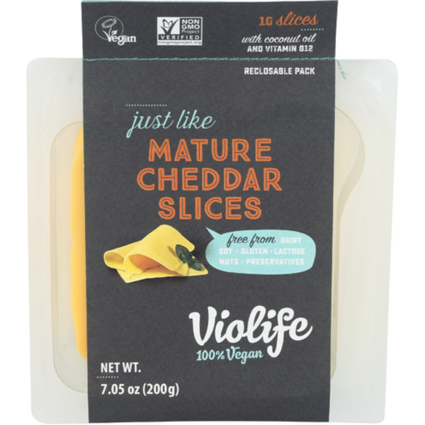 Violife 100% Vegan Just Like Mature Cheddar Slices