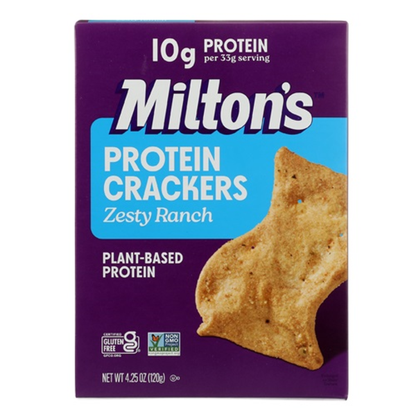 Milton's Zesty Ranch Protein Crackers