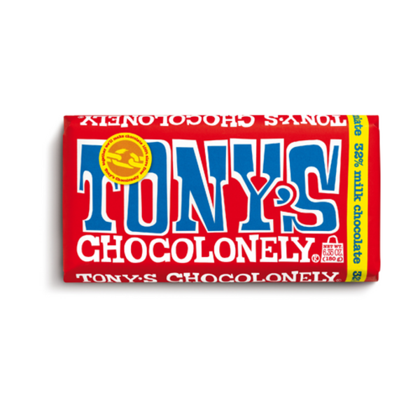 Tony's Chocolonely 32% Milk Chocolate Bar