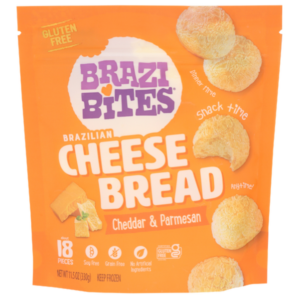 Brazi Bites Cheddar & Parm Brazilian Cheese Bread