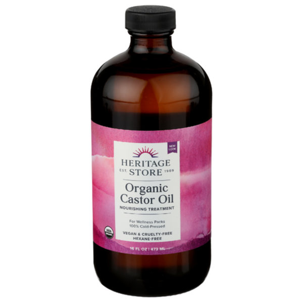 Heritage Store Organic Castor Oil
