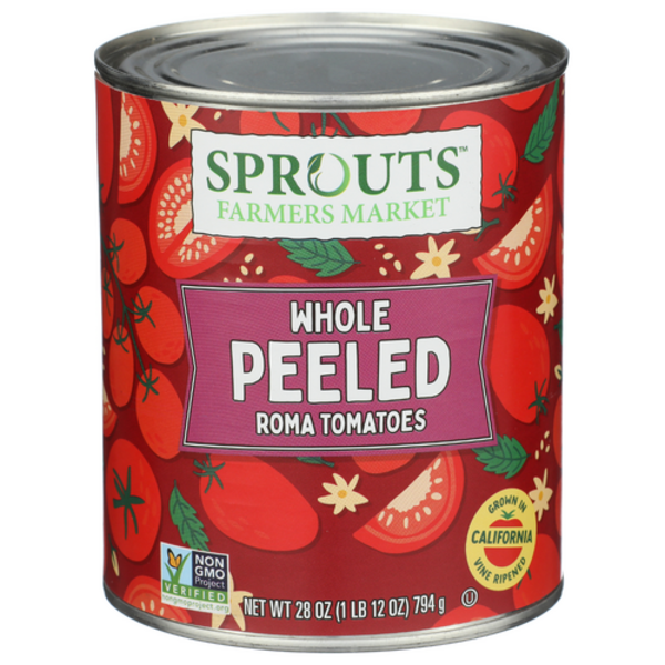 Sprouts Whole Peeled Tomatoes