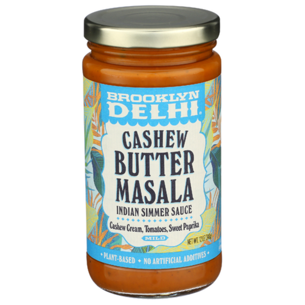 Brooklyn Delhi Cashew Butter Masala Indian Simmer Sauce